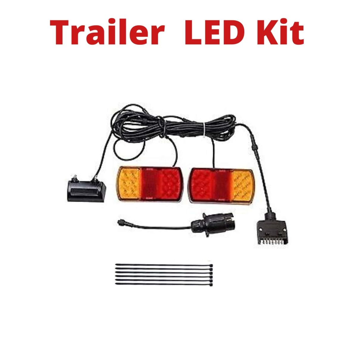 Roadvision LED Trailer Lamp Tail Lights Kit BR207K8X5 12V Stop